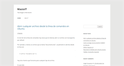 Desktop Screenshot of masio.com.mx